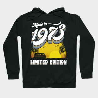 1973 50th Birthday Gift 50 Years Old 50th Birthday Hoodie